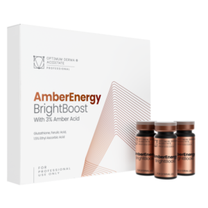MESO cocktail set- AmberEnergy Bright Boost with 3% Amber Acid 4 x 10ml