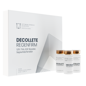 MESO cocktail set - Cóctel de mesoterapia  Decollete RegenFirm, 4 x 10 ml