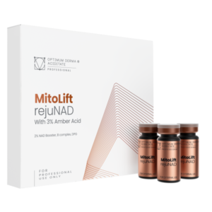 MESO cocktail set - MitoLift rejuNAD con ácido ambérico 3%, 4 x 10 ml